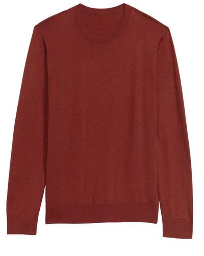 Old Navy Old Cotton Crew Neck Jumper - Red
