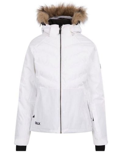 Trespass Ladies Gaynor Dlx Ski Jacket () - White