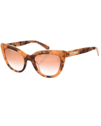Longchamp Womenss Lo686S Cat Eye Acetate Sunglasses - Brown