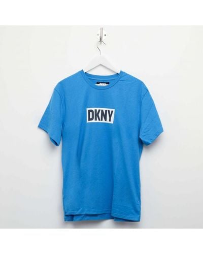 DKNY Men's Iceman Lounge T Shirt In Blue - Blauw