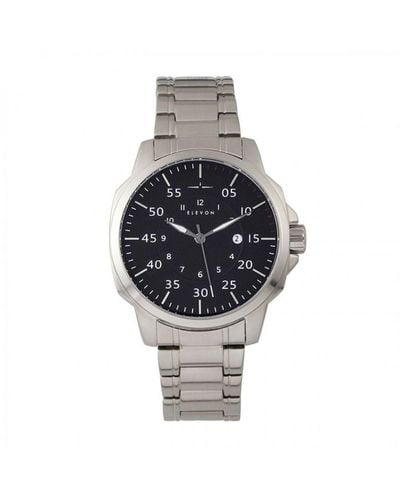 Elevon Watches Hughes Bracelet Watch W/ Date - Grey