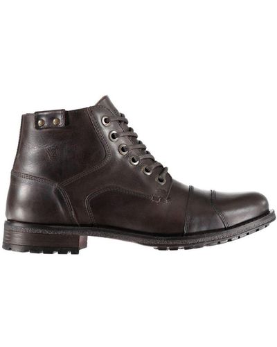Firetrap Webb Boots Leather - Brown