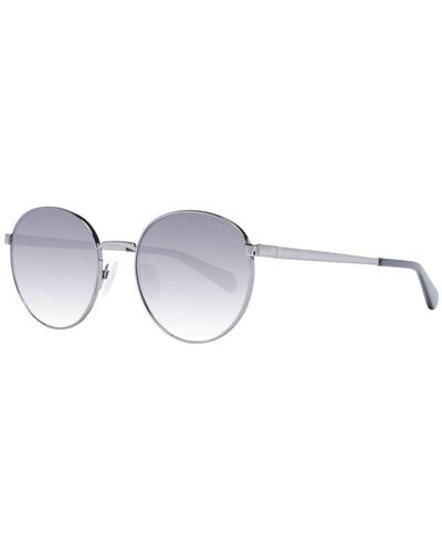 Guess Gradient Lens Round Sunglasses - Metallic