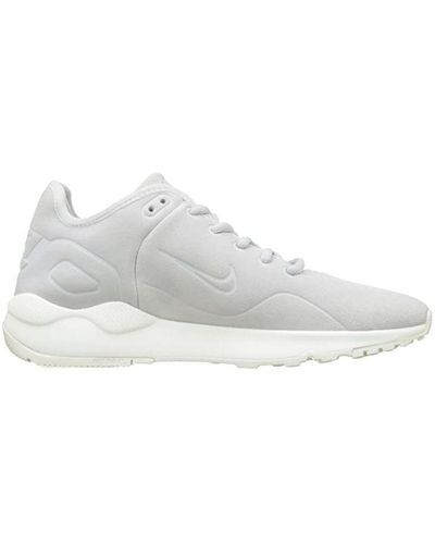 Nike Ld Runner Lace Up Grey Synthetic Trainers 902863 001 - White