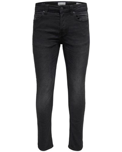 Only & Sons Loom Jeans - Zwart