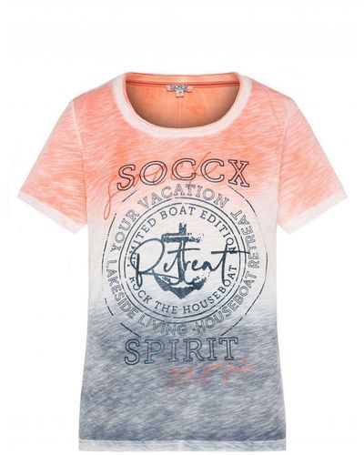 SOCCX T-shirt - Roze