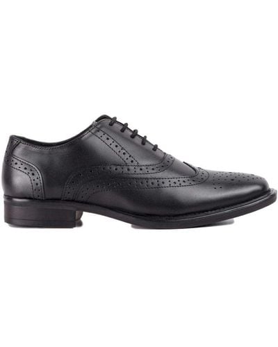 Redfoot Neville Black Leather