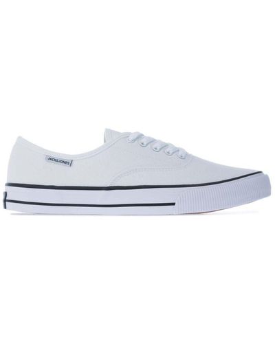 Jack & Jones Curtis Canvas Sneakers Voor , Wit