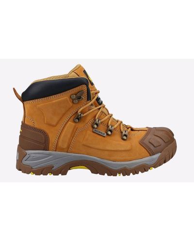 Amblers Safety Fs33 Waterproof Boots - Brown