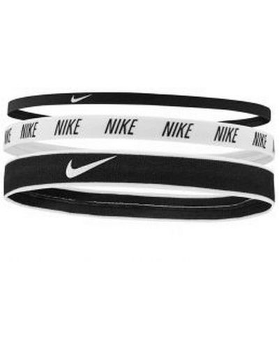 Nike Mixed Width Headbands 3 Pack - Black