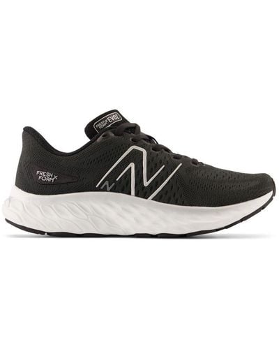 New Balance Womenss Fresh Foam X Evoz V3 Running Shoes - Black