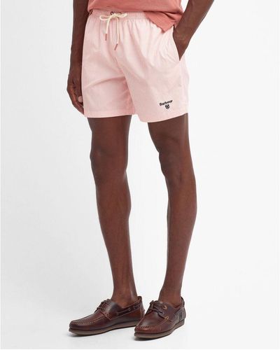 Barbour Somerset Swim Shorts - Pink