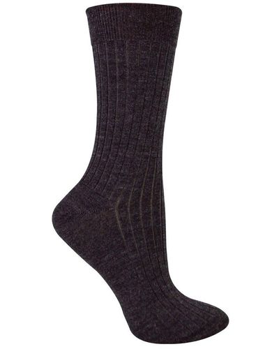 Steve Madden Merino Wool Socks - Black