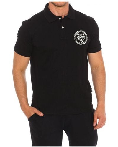 Philipp Plein Pips508 Short-Sleeved Polo Shirt - Black