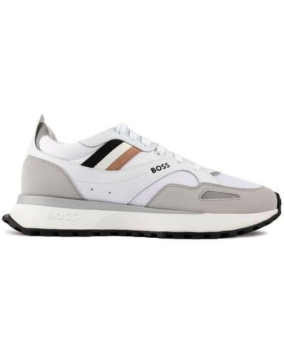 BOSS Jonah Run Trainers - White