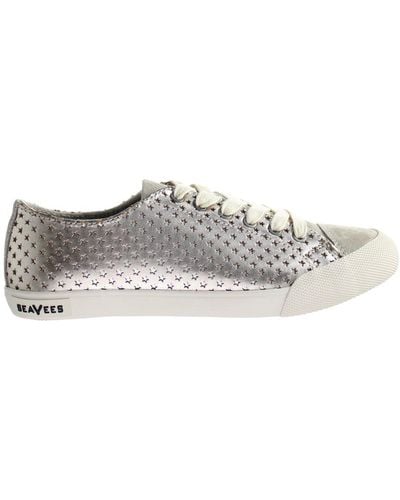 Seavees Army Issue Low Celestial Shoes Leather - White