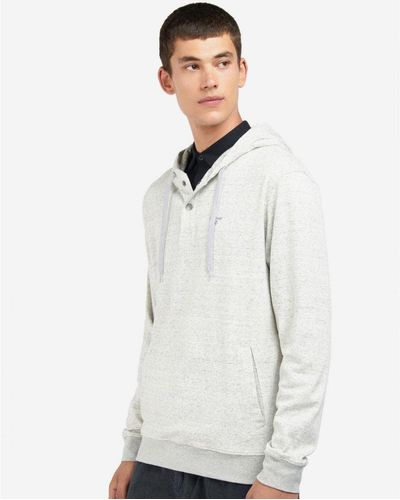 Barbour Cowden Hoodie - White