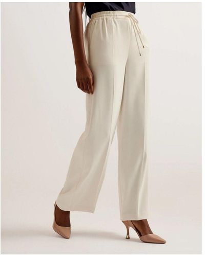 Ted Baker Liliaah Wide Leg Jogger - Natural