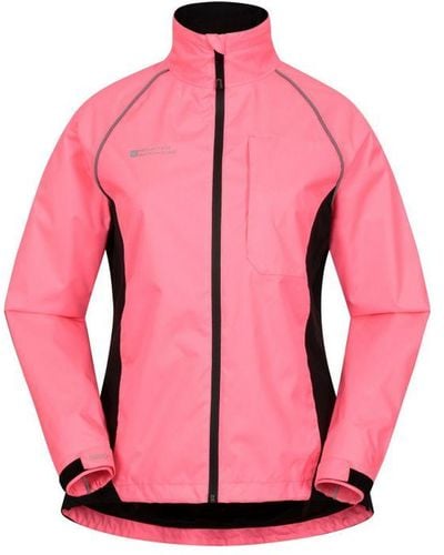 Mountain Warehouse Ladies Adrenaline Ii Iso-Viz Waterproof Jacket () - Pink
