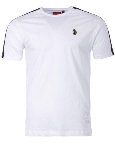 Luke 1977 Ciruella Crew Neck T-Shirt - White
