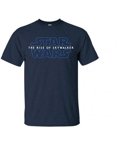Star Wars "The Rise Of Skywalker" T-Shirt Cotton - Blue