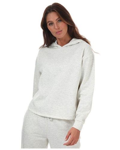 ONLY Comfy Life Hoody Voor , Havermoutkleur - Wit