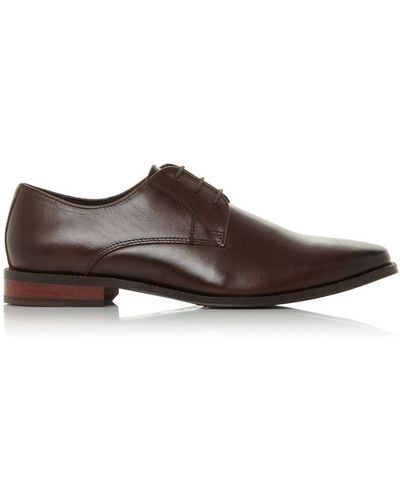Dune Stan Lace Up Gibson Leather - Brown