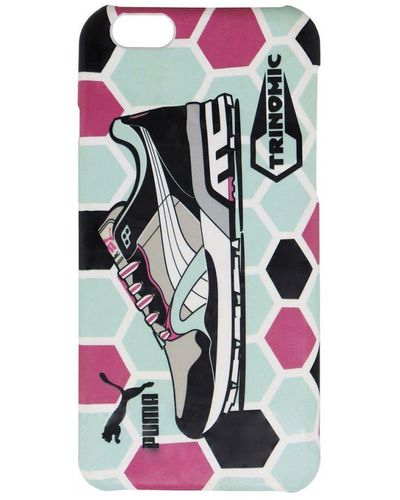 PUMA Bytes Art Multicoloured Iphone 6 Hard Phone Case 052804 02 - White