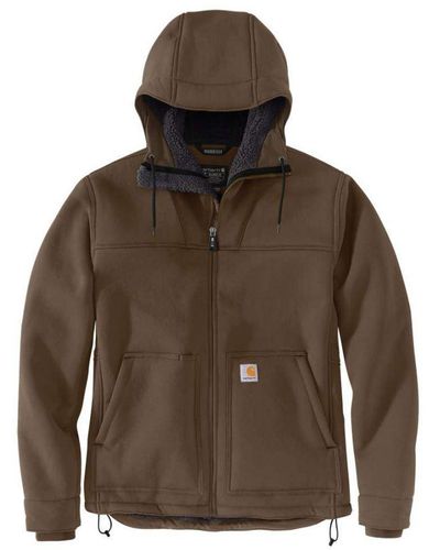 Carhartt Super Dux Relaxed Fit Bonded Active Jacket - Brown