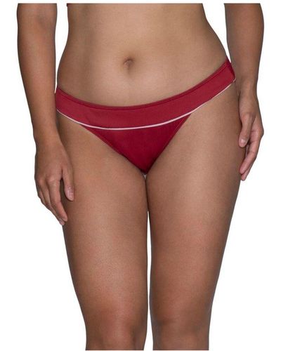 Curvy Kate Cs010500 Poolside Bikini Brief - Red