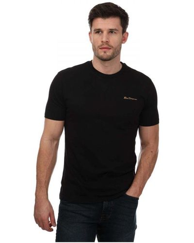 Ben Sherman Script Logo T-Shirt - Black