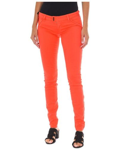 Met Trousers X-k-fit Cotton - Red