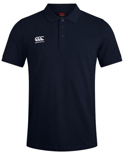 Canterbury Waimak Polo Shirt (marine) - Blauw