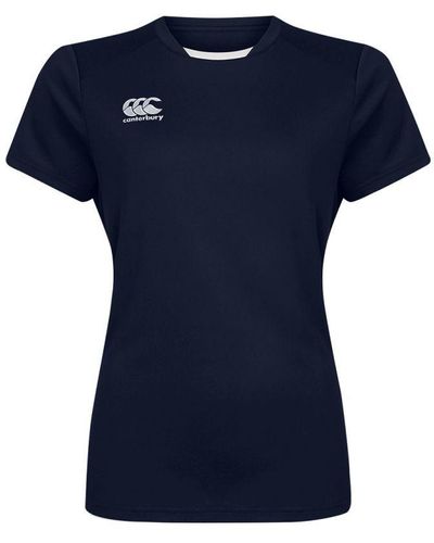 Canterbury Club Dry T-shirt (marine) - Blauw