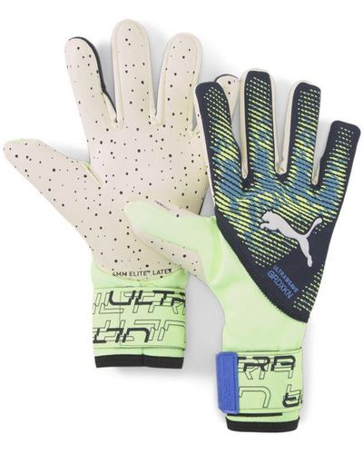 PUMA Ultra Ultimate 1 Negative Cut Football Goalkeeper'S Gloves - Green