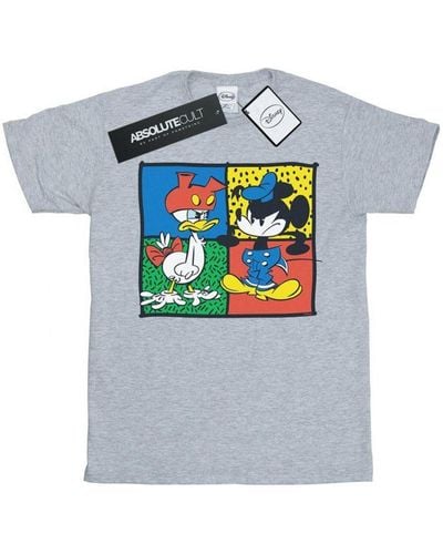 Disney Mickey Mouse Donald Clothes Swap T-Shirt (Sports) - Blue