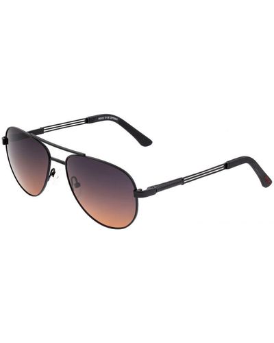 Breed Leo Titanium Polarized Sunglasses - Brown
