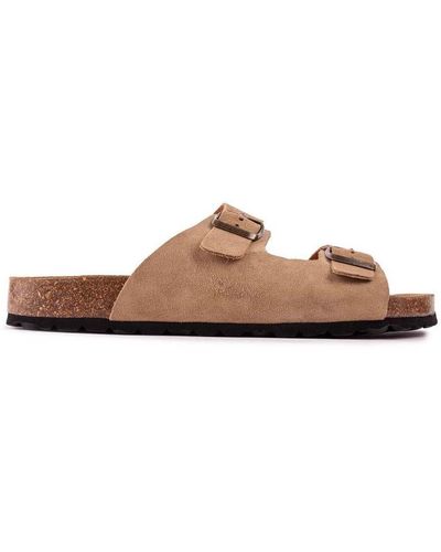 Sole Oak Footbed Sandals - Brown