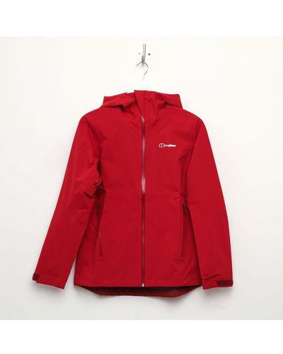 Berghaus S Mehan Vented Shell Jacket - Red