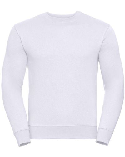Russell Authentic Sweatshirt (Slimmer Cut) () - White