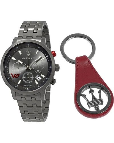 Maserati Horloge Granturismo Cadeauset Grijs