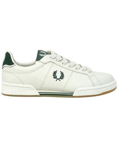 Fred Perry B6202 254 B722 Witte Leren Sneakers
