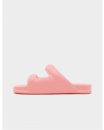 Melissa 's Free Grow Slide Sandals In Pink - Roze