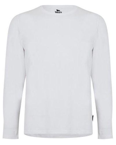 Lonsdale London Long Sleeve T-Shirt - White
