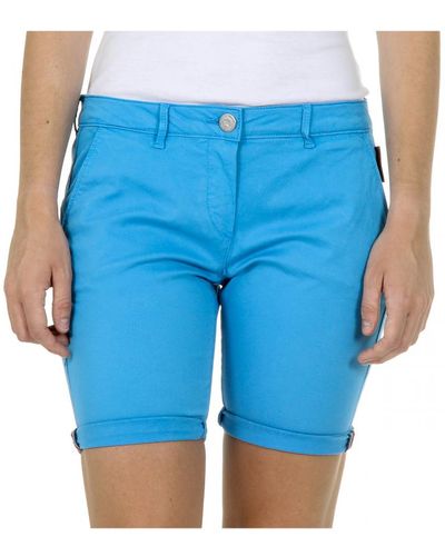 Andrew Charles by Andy Hilfiger Shorts Light Safia Cotton - Blue
