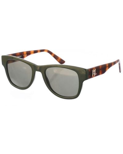 Karl Lagerfeld Kl6088S Oval-Shaped Acetate Sunglasses - Grey