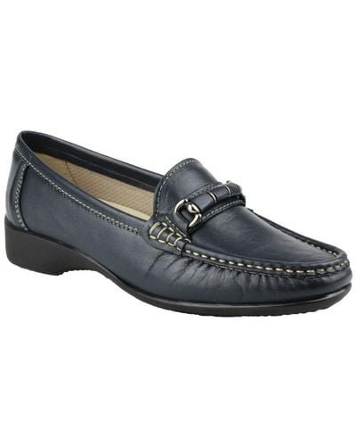 Cotswold Barrington Ladies Loafer Slip On Shoes () - Blue