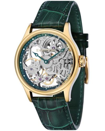 Thomas Earnshaw Bauer Automatic Watch Es-8049-05 - Green