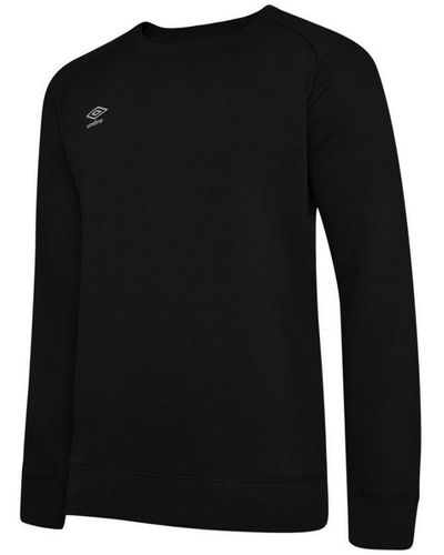 Umbro Club Leisure Sweatshirt (zwart/wit)