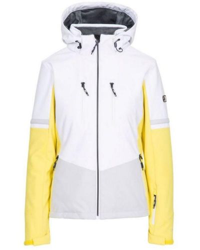 Trespass Ladies Mila Ski Jacket (Pineapple) - White